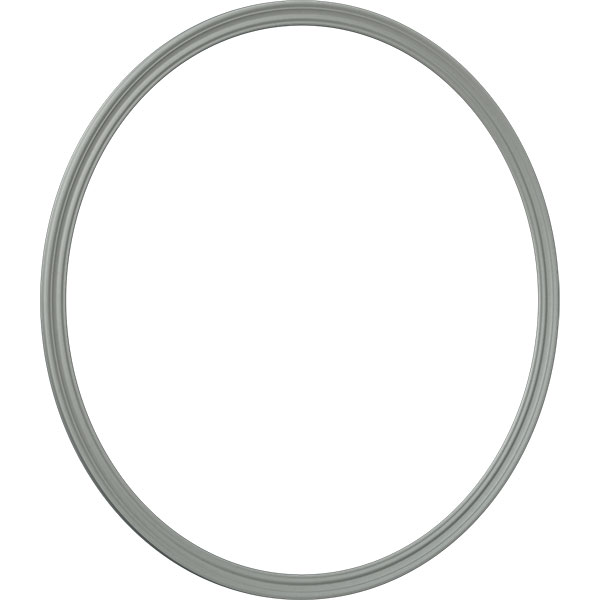 Ekena Millwork - CR52OX_P - 52"OD x 47"ID x 2"W x 3/4"P Oxford Ceiling Ring