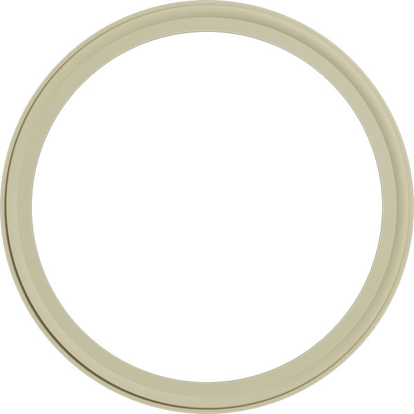 Ekena Millwork - CR55SQ_P - 55"OD x 46 3/4"ID x 4 1/8"W x 1 1/8"P Sequential Ceiling Ring
