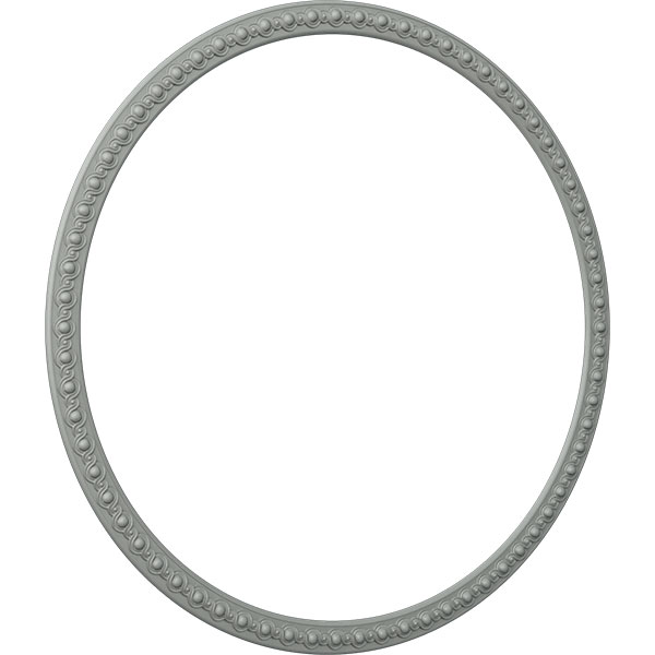 Ekena Millwork - CR59HI_P - 59 1/8"OD x 53 1/8"ID x 3"W x 1"P Hillsborough Ceiling Ring