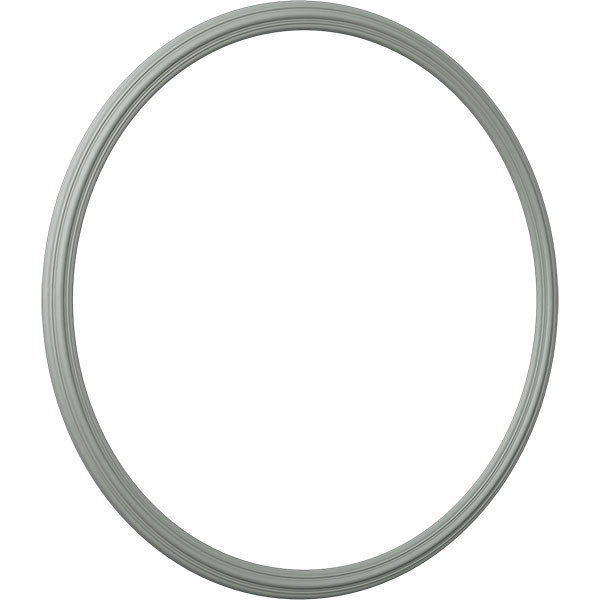 Ekena Millwork - CR64TR_P - 64 1/2"OD x 58"ID x 3 1/4"W x 1"P Traditional Ceiling Ring