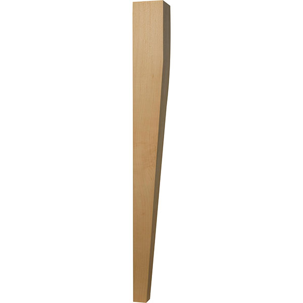 Osborne Wood Products, Inc. - OSDTL2ST - Tapered (2-sided) Dining Table Leg