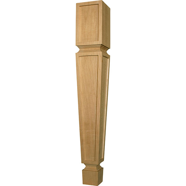 Osborne Wood Products, Inc. - OSETLMISST - Tapered Mission End Table Leg