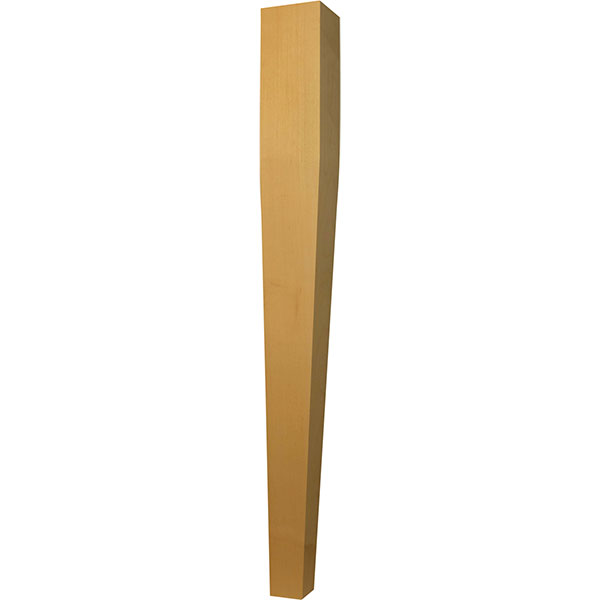 Osborne Wood Products, Inc. - OSIL2SKITCH - Tapered (2-sided) Kitchen Island Leg