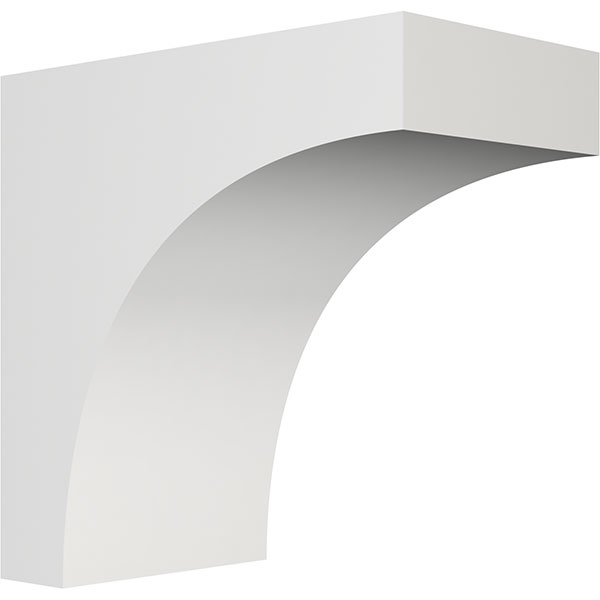Ekena Millwork - CORPHUN_P - Huntington Architectural Grade PVC Corbel