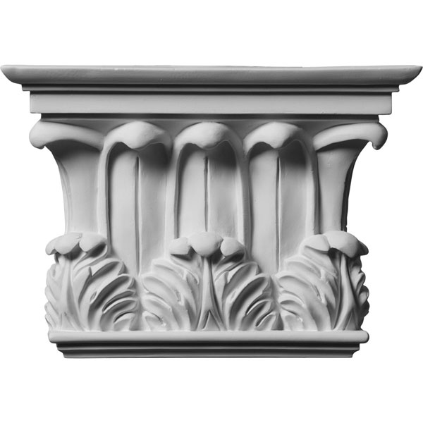 Ekena Millwork - CAP11X08X03TW - 10 3/4"W x 7 5/8"H x 2 3/4"P Temple of Winds Capital (Fits Pilasters up to 7 3/8"W x 1 1/8"D)