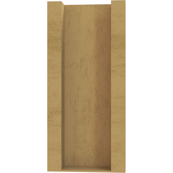 Ekena Millwork - OUTURFST04 - Funston Traditional Rough Cedar Woodgrain TimberThane Outlooker