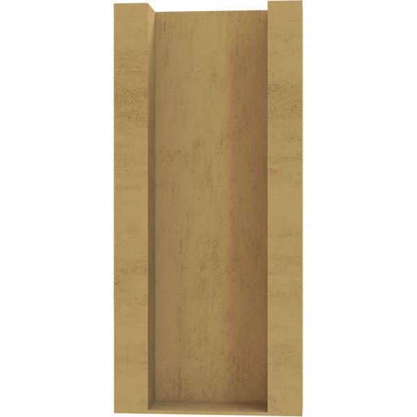 Ekena Millwork - OUTURFST24 - Funston Slat Rough Cedar Woodgrain TimberThane Outlooker