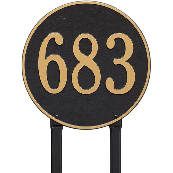 Ekena Millwork Round Lawn Plaque