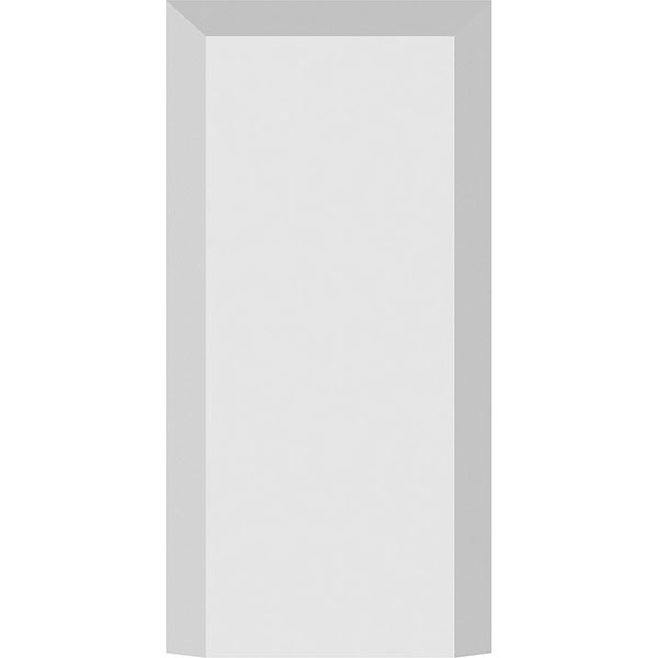 Ekena Millwork - PBSFOS01 - Standard Foster Plinth Block with Beveled Edge