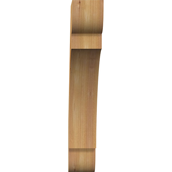 Ekena Millwork - BRCOLY00 - Olympic Rustic Wood Knee Brace