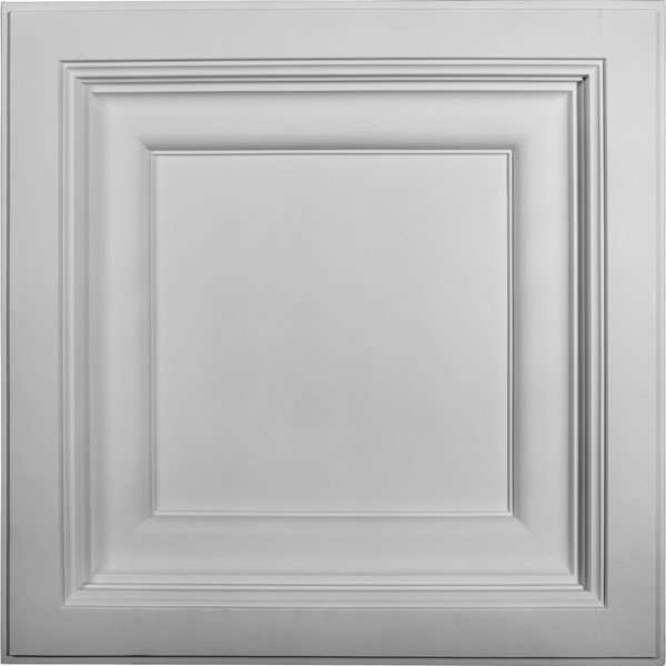 Ekena Millwork - CT24X24CL - 24"W x 24"H x 2 7/8"P Classic Ceiling Tile