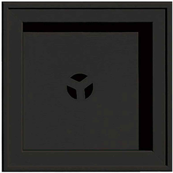 Mid-America - 130110004 - Builders Edge 7 13/16"W x 7 13/16"H Recessed Square MountMaster Mounting Block
