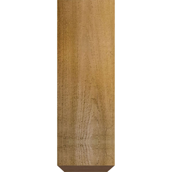 Ekena Millwork - BKTIER04 - Eris Craftsman Ironcrest Rustic Timber Wood Bracket
