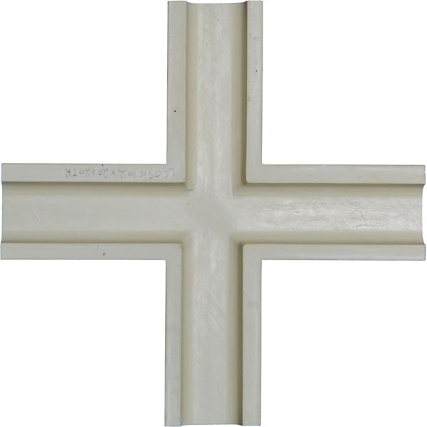 Ekena Millwork - CC05ICI02X20X20TR - 20"W x 2"P x 20"L Inner Cross Intersection for 5" Traditional Coffered Ceiling System