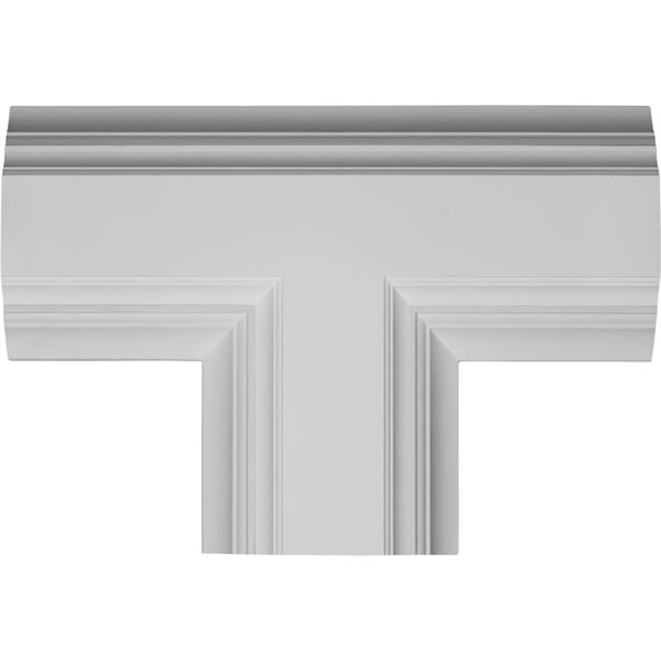 Ekena Millwork - CC08ITE04X14X20DE - 14"W x 4"P x 20"L Inner Tee for 8" Deluxe Coffered Ceiling System (Kit)