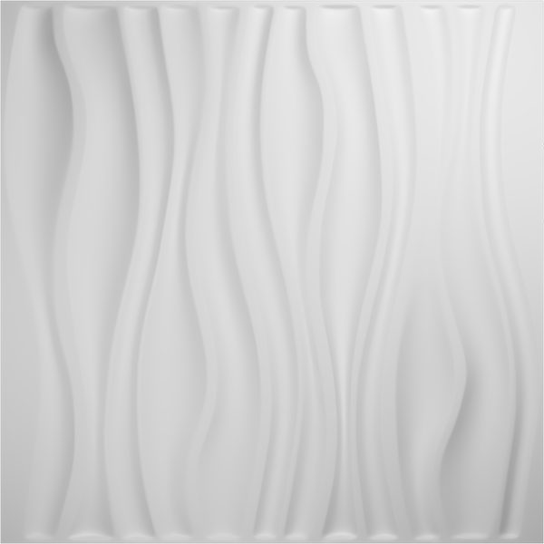 Ekena Millwork - WPLE - 19 5/8"W x 19 5/8"H Leandros EnduraWall Decorative 3D Wall Panel