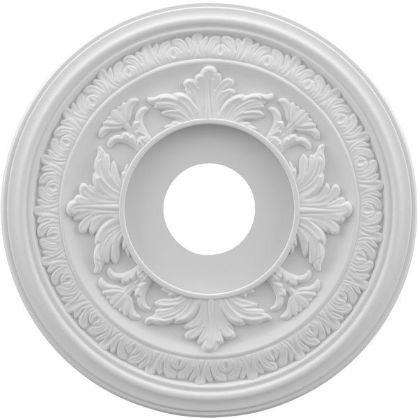 Ekena Millwork - CMPBA - Baltimore Thermoformed PVC Ceiling Medallion