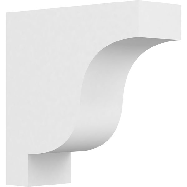 Ekena Millwork - CORPSNEW - Standard Newport Architectural Grade PVC Corbel