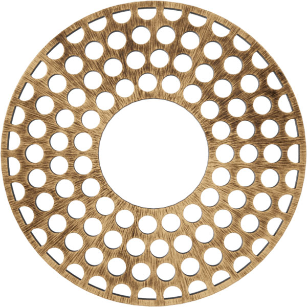 Ekena Millwork - CMPPFF - Fink Architectural Grade PVC Pierced Ceiling Medallion