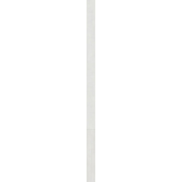 Ekena Millwork - GVPPL - Half Peaked Top Left PVC Gable Vent