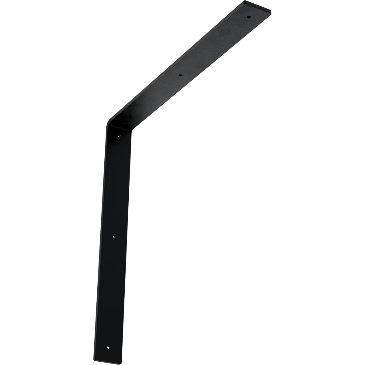 BKTM02X18X18HAPBL SteelTek Hamilton Bracket, 2-Inch W x 18-