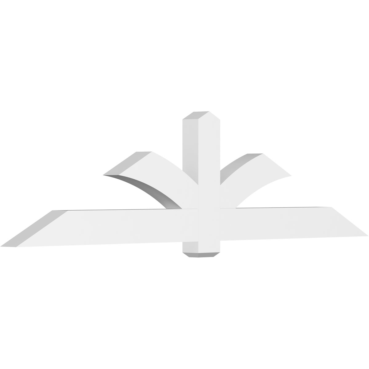 GBP096X24X0406RED00 96-Inch W x 24-Inch H x 4-Inch D x 6-In
