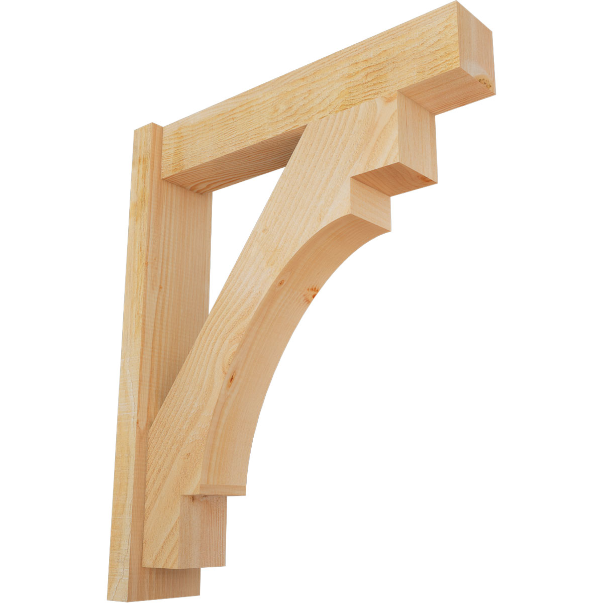 Ekena Millwork OUT06X26X32MRC05RDF $171.95 - Rustic Wood Merced